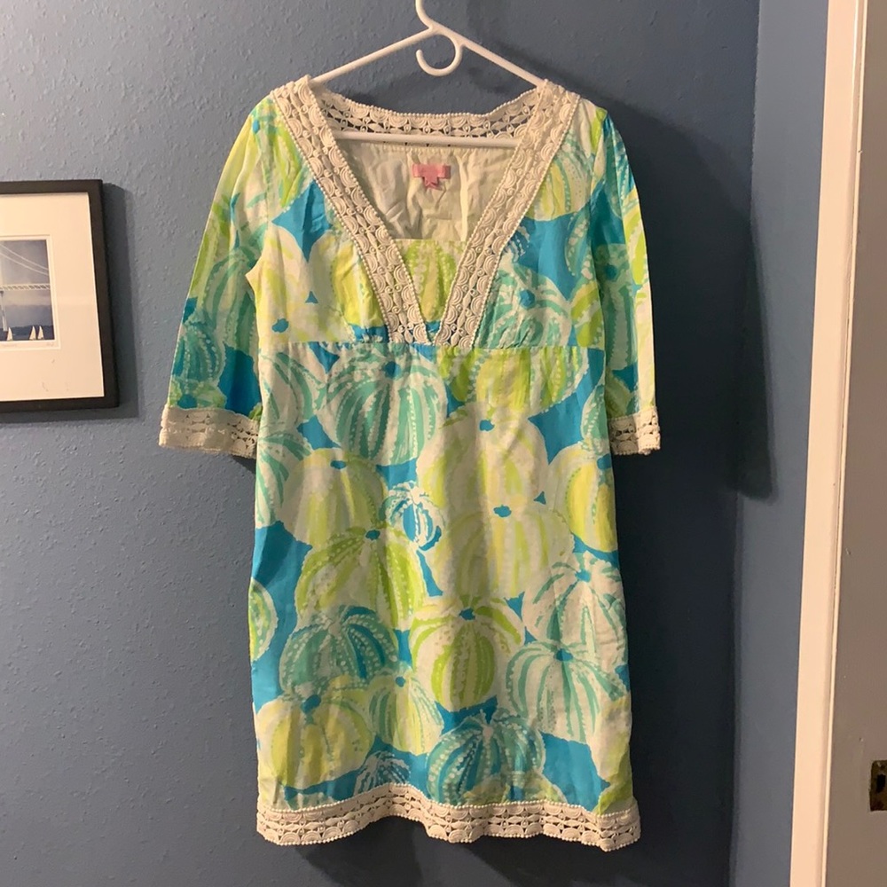 Lilly Pulitzer Sea Urchin dress size 10